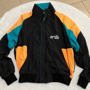 Vintage Mobil 1 "Daytona 500" windbreaker.